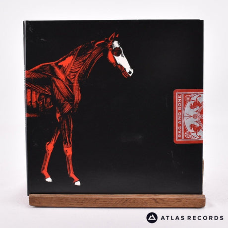 The White Stripes Rag And Bone 7" Vinyl Record - Front Cover & Record