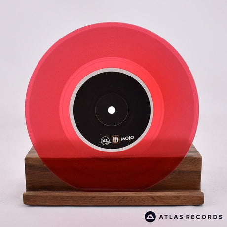 The White Stripes - Red Death At 6:14 - Red Transparent Insert 7" Vinyl Record - NM
