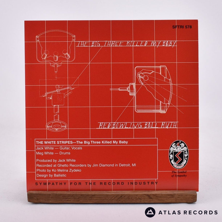 The White Stripes - The Big Three Killed My Baby - 7" Vinyl Record - NM/NM