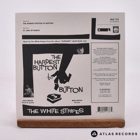 The White Stripes - The Hardest Button To Button - 7" Vinyl Record - NM/NM