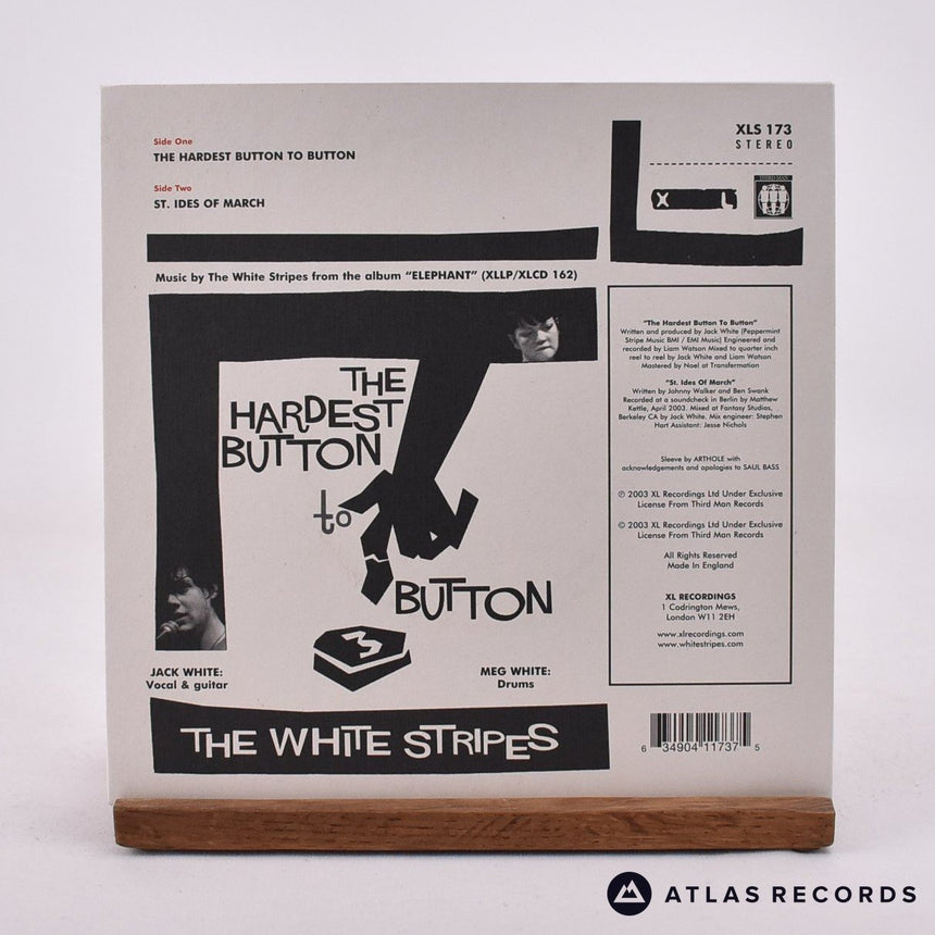 The White Stripes - The Hardest Button To Button - 7" Vinyl Record - NM/NM