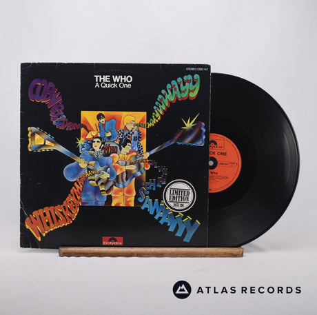 The Who A Quick One LP Vinyl Record - Front Cover & Record