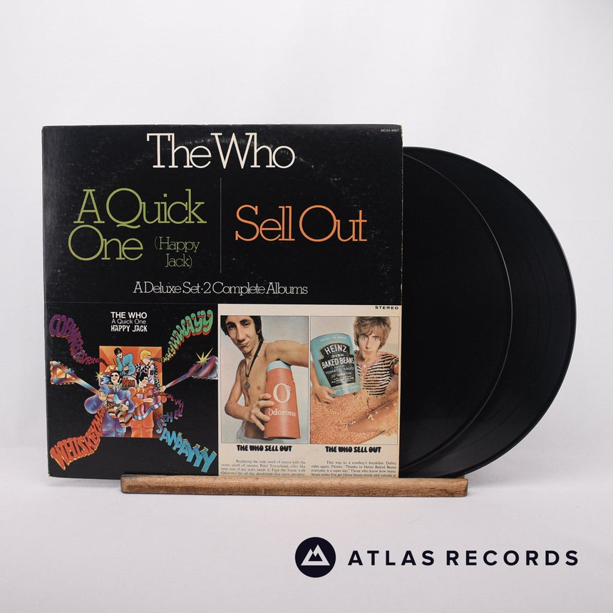 The Who A Quick One 2 x LP Vinyl Record - Front Cover & Record