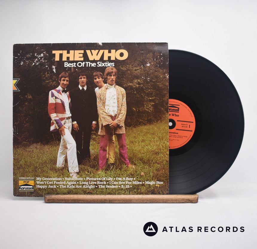 The Who Best Of The Sixties LP Vinyl Record - Front Cover & Record