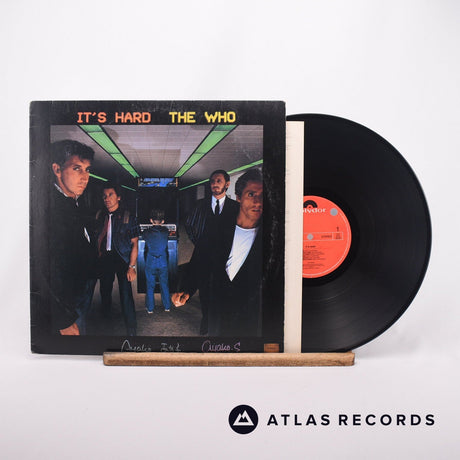 The Who It's Hard LP Vinyl Record - Front Cover & Record