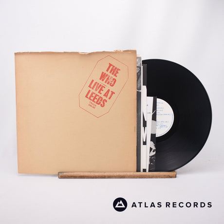 The Who Live At Leeds LP Vinyl Record - Front Cover & Record