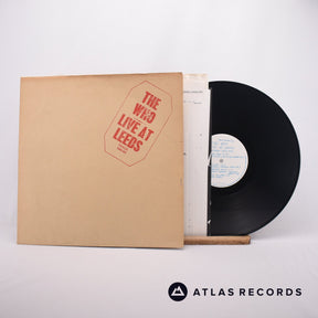 The Who Live At Leeds LP Vinyl Record - Front Cover & Record