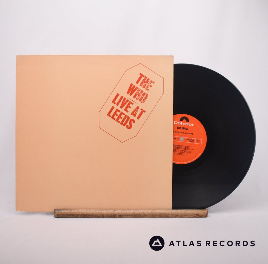 The Who Live At Leeds LP Vinyl Record - Front Cover & Record