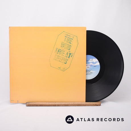 The Who Live At Leeds LP Vinyl Record - Front Cover & Record