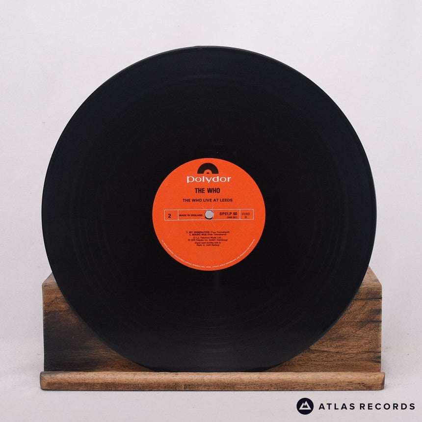 The Who - Live At Leeds - Reissue LP Vinyl Record - VG+/VG+