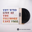 The Who Live At The Fillmore East 1968 3 x LP Vinyl Record - Front Cover & Record