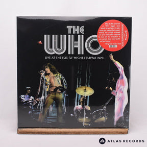 The Who Live At The Isle Of Wight Festival 1970 3 x LP Vinyl Record - Front Cover & Record