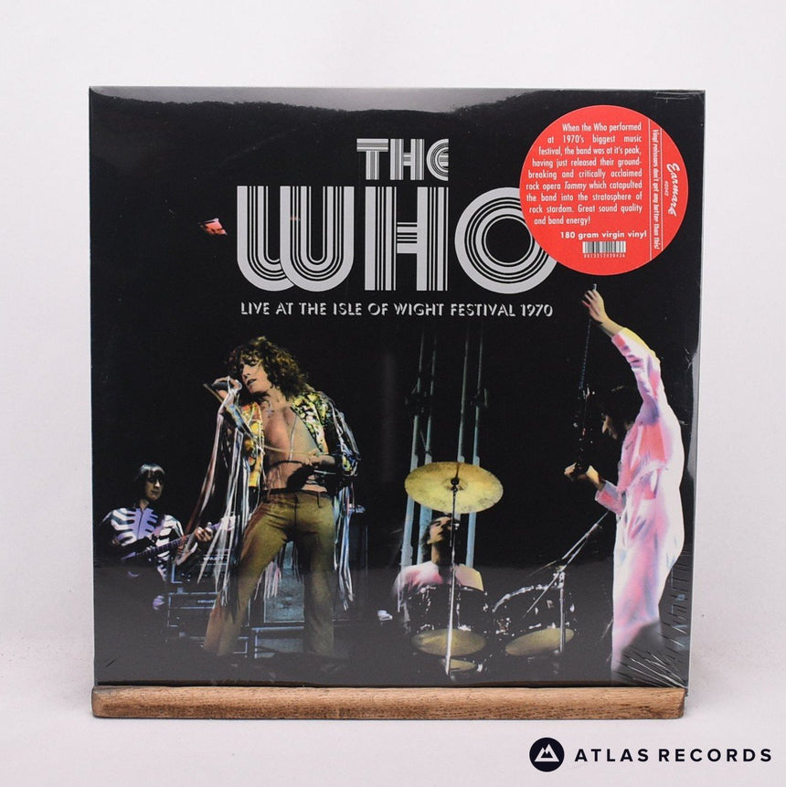 The Who Live At The Isle Of Wight Festival 1970 3 x LP Vinyl Record - Front Cover & Record