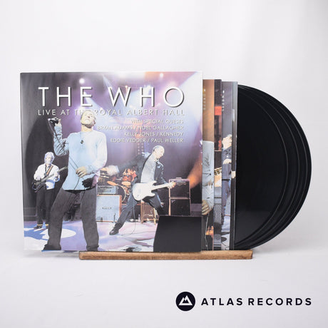 The Who Live At The Royal Albert Hall 4 x LP Vinyl Record - Front Cover & Record