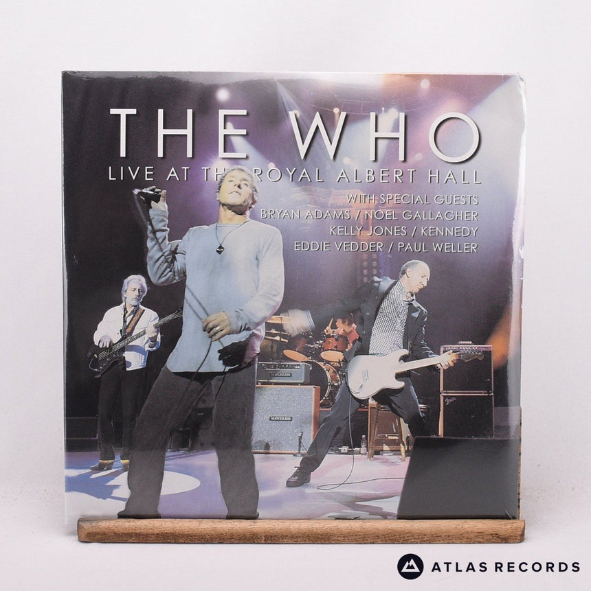 The Who Live At The Royal Albert Hall 4 x LP Vinyl Record - Front Cover & Record