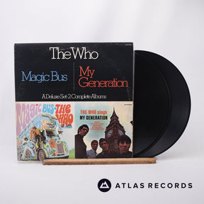 The Who Magic Bus 2 x LP Vinyl Record - Front Cover & Record
