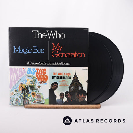 The Who Magic Bus 2 x LP Vinyl Record - Front Cover & Record