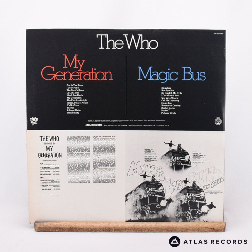 The Who - Magic Bus - 2 x LP Vinyl Record - VG+/VG+