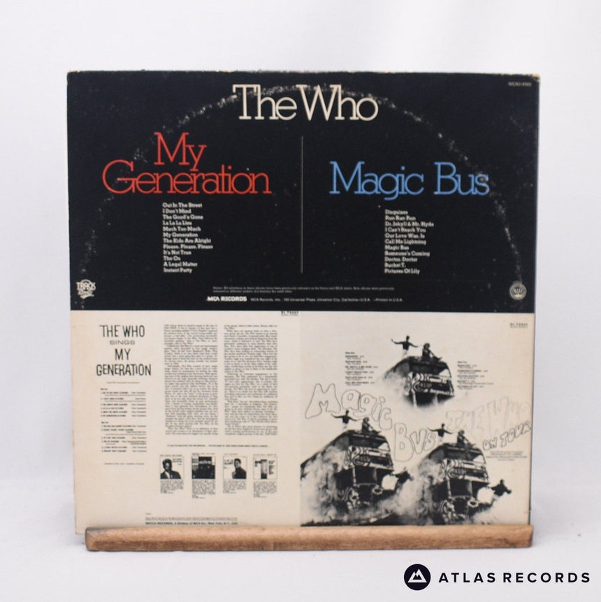 The Who - Magic Bus/My Generation - 70 71 04 05 LP Vinyl Record - VG/VG+