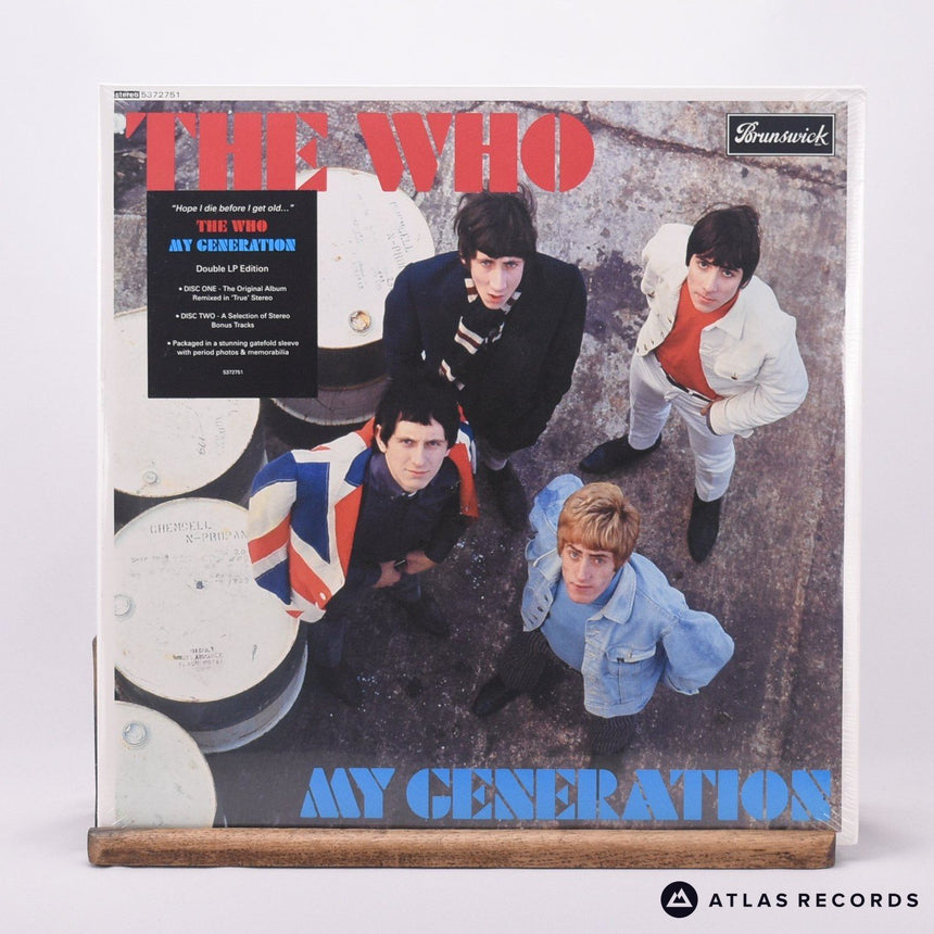 The Who My Generation Double LP Vinyl Record - Front Cover & Record