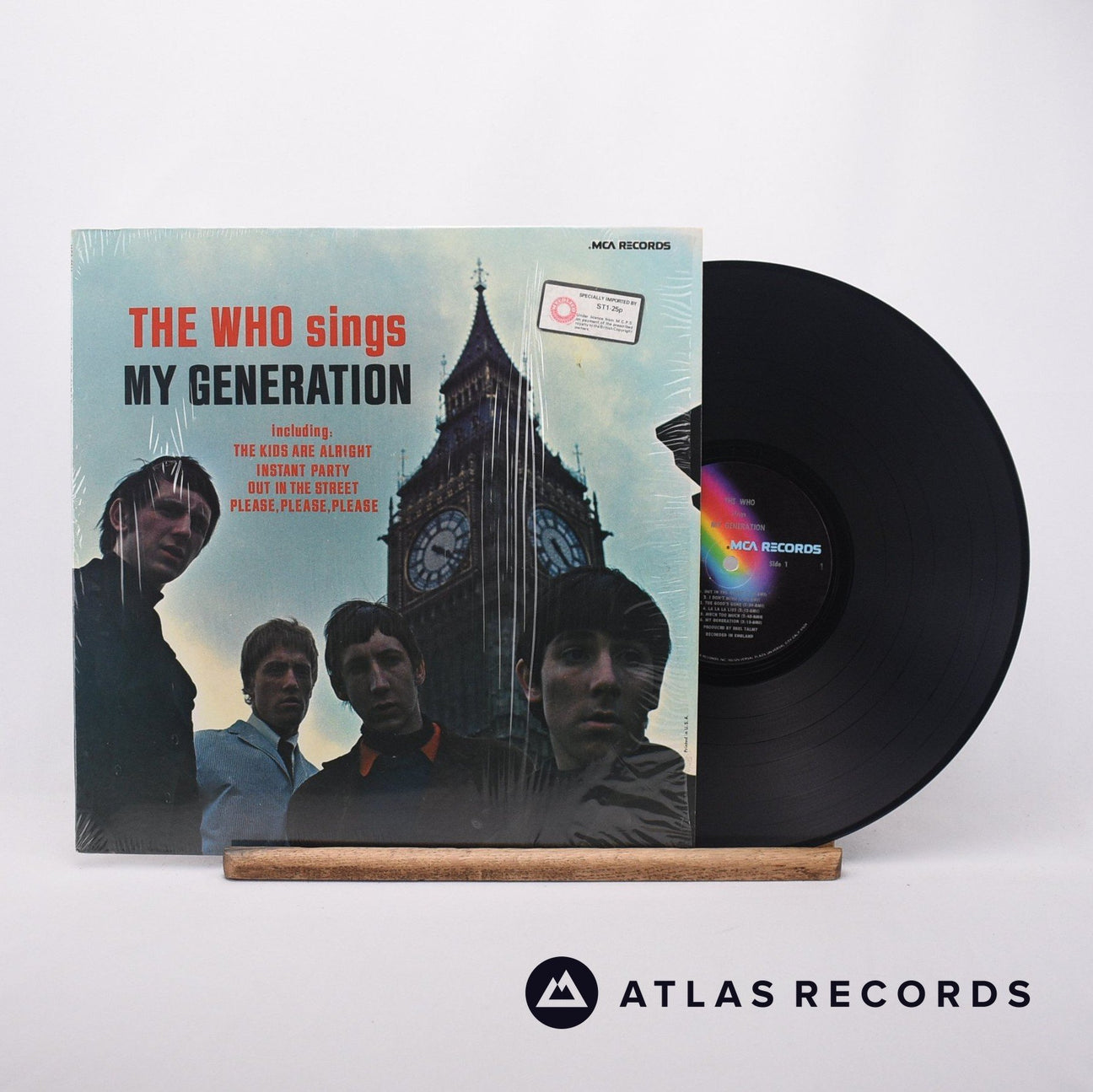 The Who My Generation LP Vinyl Record - Front Cover & Record