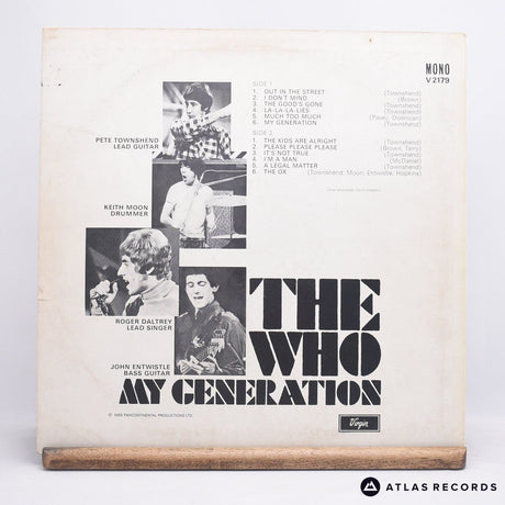 The Who - My Generation - Reissue Mono A1 B1 LP Vinyl Record - VG+/VG+