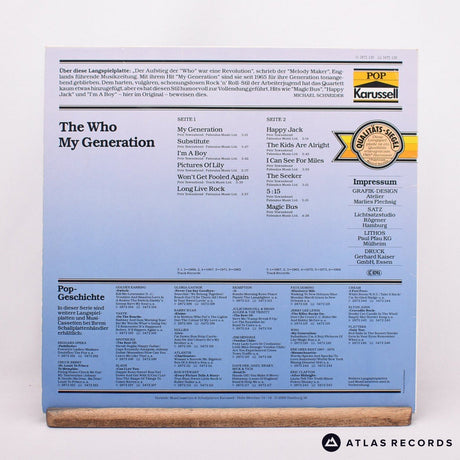 The Who - My Generation - LP Vinyl Record - EX/EX