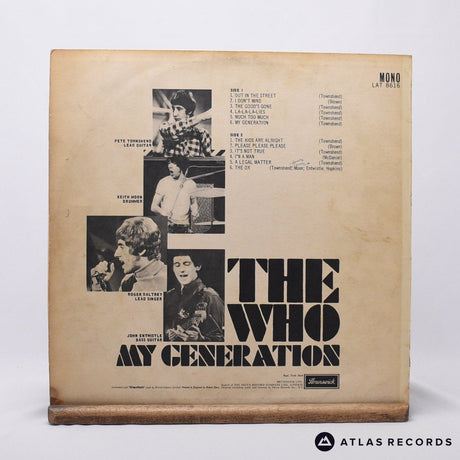 The Who - My Generation - Mono LP Vinyl Record - VG/VG