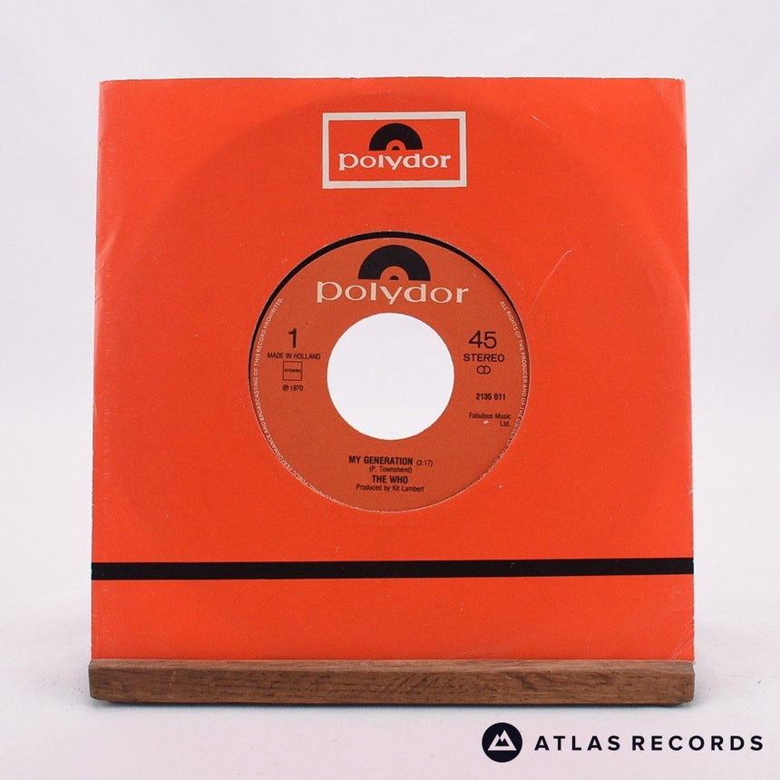 The Who My Generation 7" Vinyl Record - In Sleeve