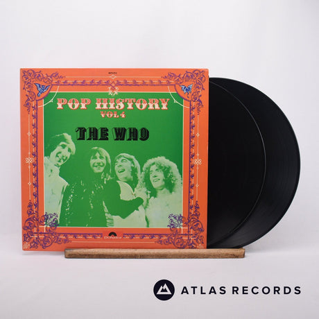 The Who Pop History Vol 4 2 x LP Vinyl Record - Front Cover & Record