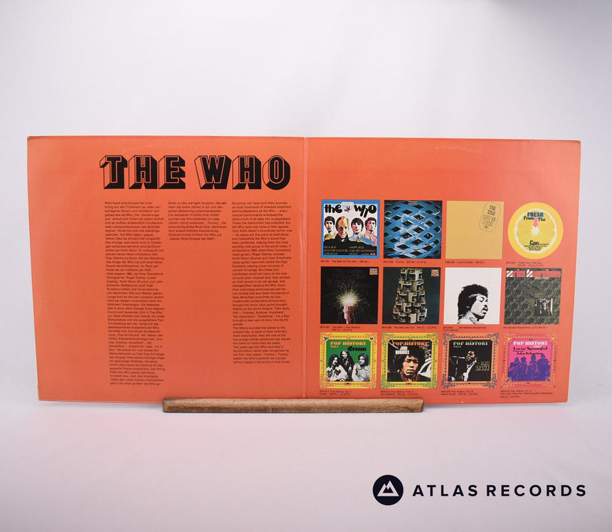 The Who - Pop History Vol 4 - Gatefold 2 x LP Vinyl Record - VG+/EX