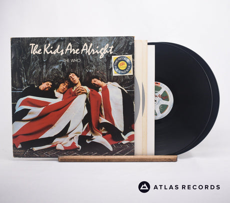 The Who The Kids Are Alright Double LP Vinyl Record - Front Cover & Record