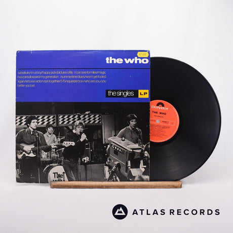 The Who The Singles LP Vinyl Record - Front Cover & Record