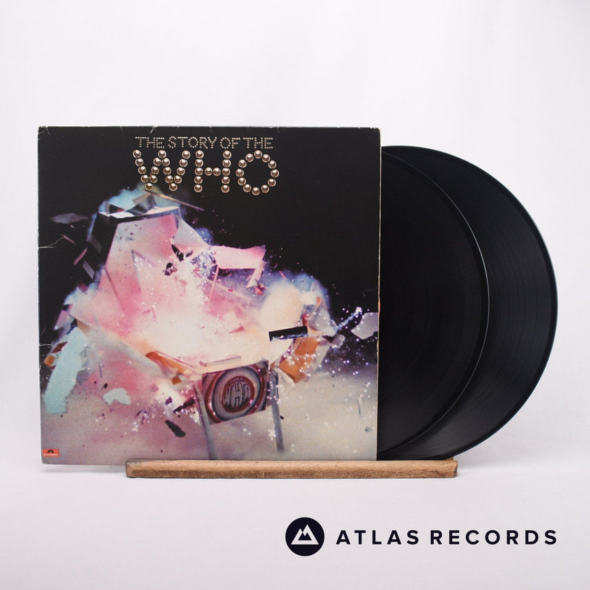 The Who The Story Of The Who 2 x LP Vinyl Record - Front Cover & Record