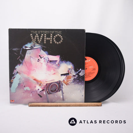 The Who The Story Of The Who 2 x LP Vinyl Record - Front Cover & Record