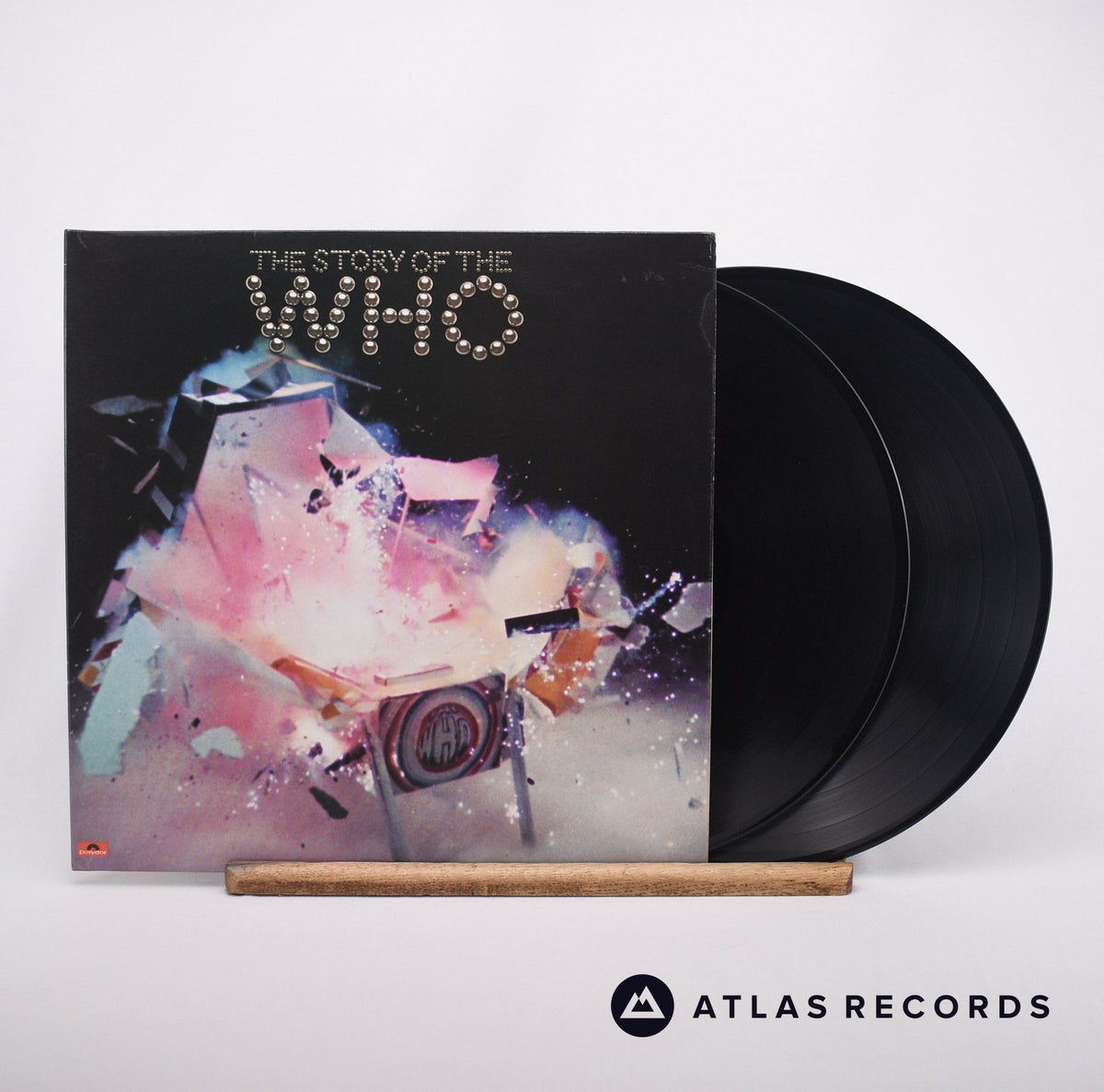 The Who The Story Of The Who 2 x LP Vinyl Record - Front Cover & Record