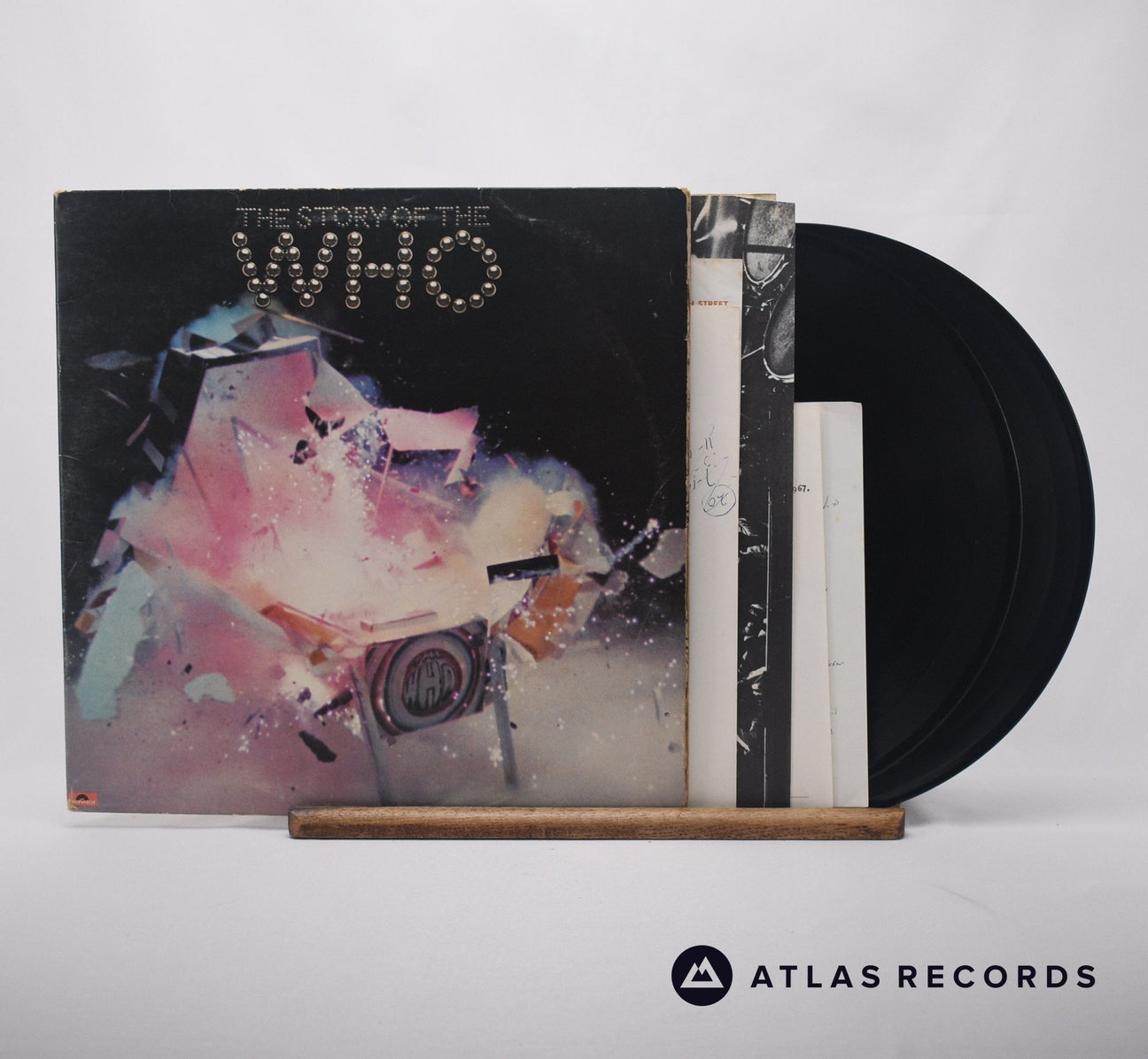 The Who The Story Of The Who Double LP Vinyl Record - Front Cover & Record