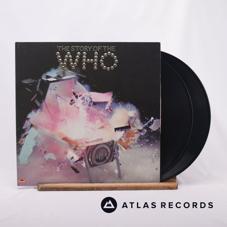 The Who The Story Of The Who Double LP Vinyl Record - Front Cover & Record