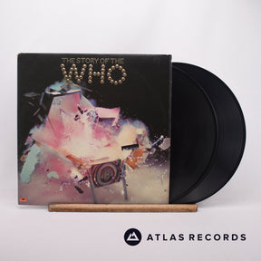 The Who The Story Of The Who 2 x LP Vinyl Record - Front Cover & Record