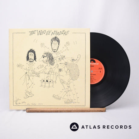 The Who The Who By Numbers LP Vinyl Record - Front Cover & Record