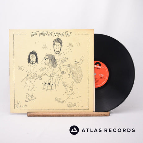 The Who The Who By Numbers LP Vinyl Record - Front Cover & Record