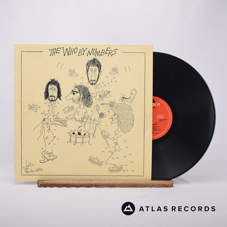 The Who The Who By Numbers LP Vinyl Record - Front Cover & Record