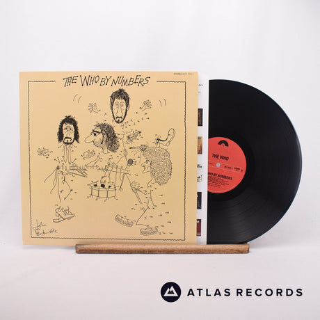 The Who The Who By Numbers LP Vinyl Record - Front Cover & Record