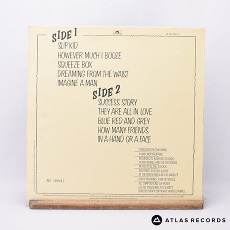 The Who - The Who By Numbers - Limited Edition Numbered LP Vinyl Record - EX/EX