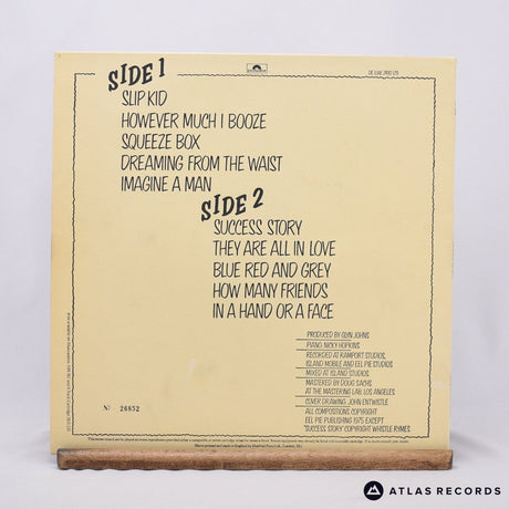 The Who - The Who By Numbers - Numbered LP Vinyl Record - EX/VG+