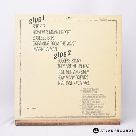 The Who - The Who By Numbers - Limited Edition Numbered LP Vinyl Record - VG+/EX