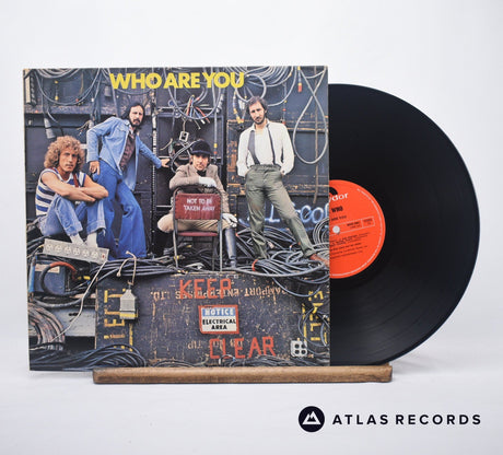The Who Who Are You LP Vinyl Record - Front Cover & Record
