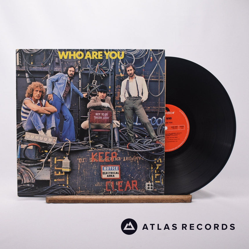 The Who Who Are You LP Vinyl Record - Front Cover & Record