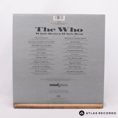 The Who - Who's Better, Who's Best - Gatefold LP Vinyl Record - EX/EX
