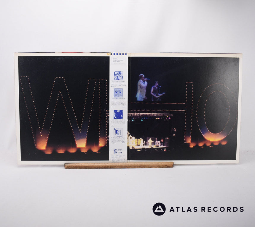 The Who - Who's Last - Lyric Sheet Obi Poster -1 -2 2 x LP Vinyl Record - VG+/EX